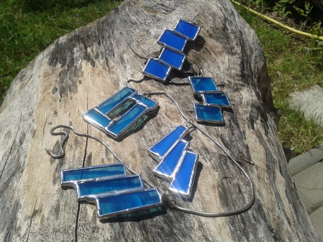 Markéta Haflantová - vitráže - šperky